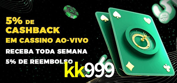 Promoções do cassino ao Vivo kk999